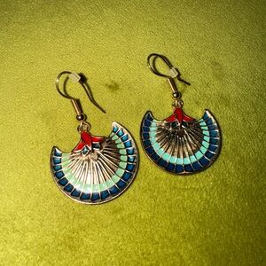 Goddess Isis Wings Earrings